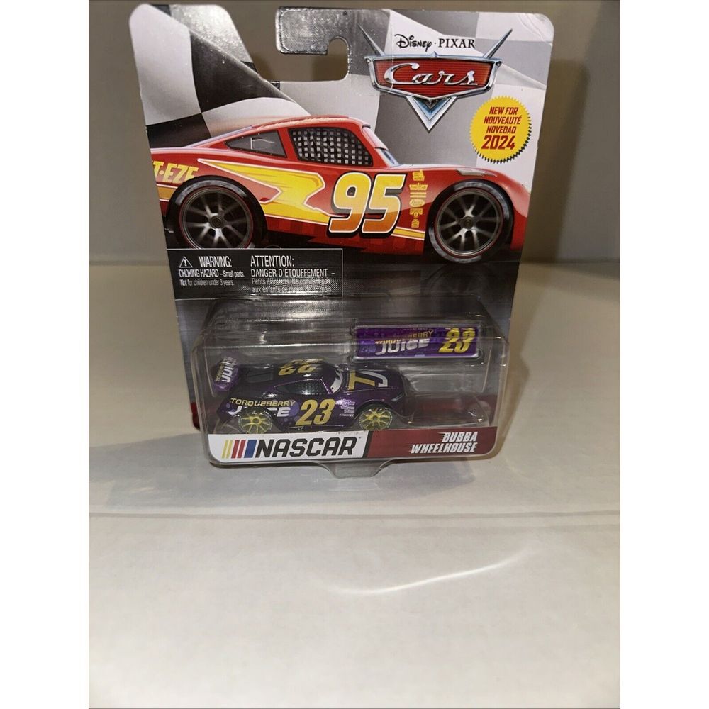2024 Disney Pixar‎ Cars Nascar Bubba Wheelhouse # 23